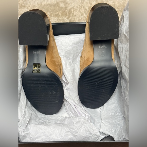 Coach Women’s Natalie Heeled Loafers size 7.5 - Picture 7 of 9